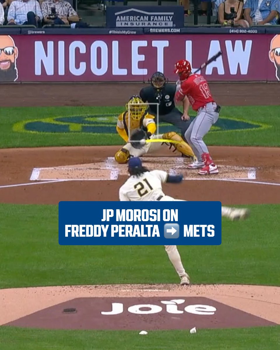 "The Mets had to make sure they upgraded the starting rotation and they've done that with Freddy Peralta."
@jonmorosi breaks down the four-player trade sending the 2-time All-Star hurler to Queens.