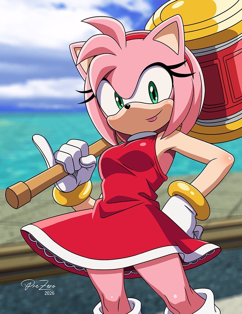 Prezer0's tweet image. #SonicTheHedgehog #AmyRose #Sega