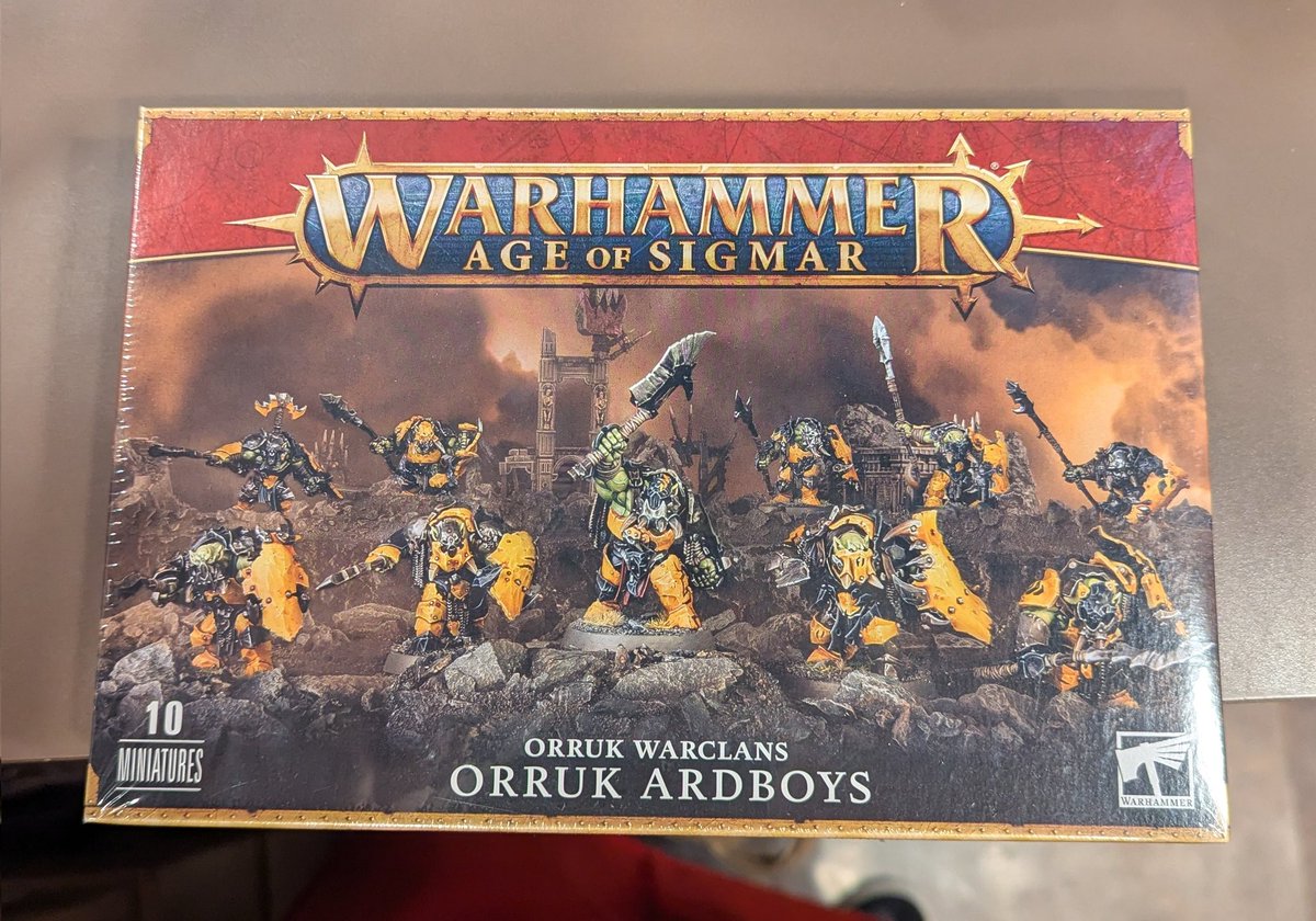 ウォーハンマーからは40kとAOSのミニチュア入荷してます！ ・ADEPTA