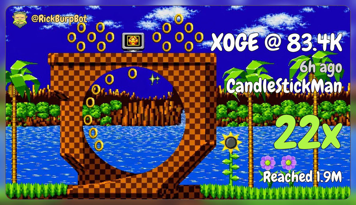 HopiumArcade's tweet image. $XOGE is running after @Thecandlemk caught it at 83.4k marketcap earlier today in the Arcade. 

22x now after hitting an ATH of 1.9 million marketcap!

LFG

HEPvyunjSoiua8rAWZVMjgZ5TLp9vMQ61iGQh2u7pump