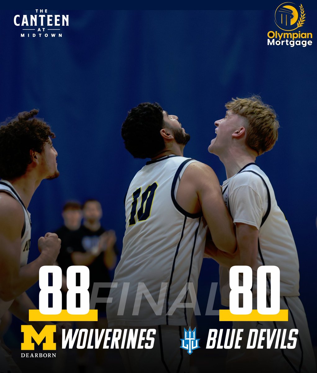 University of Michigan - Dearborn Men's Basketball tweet media