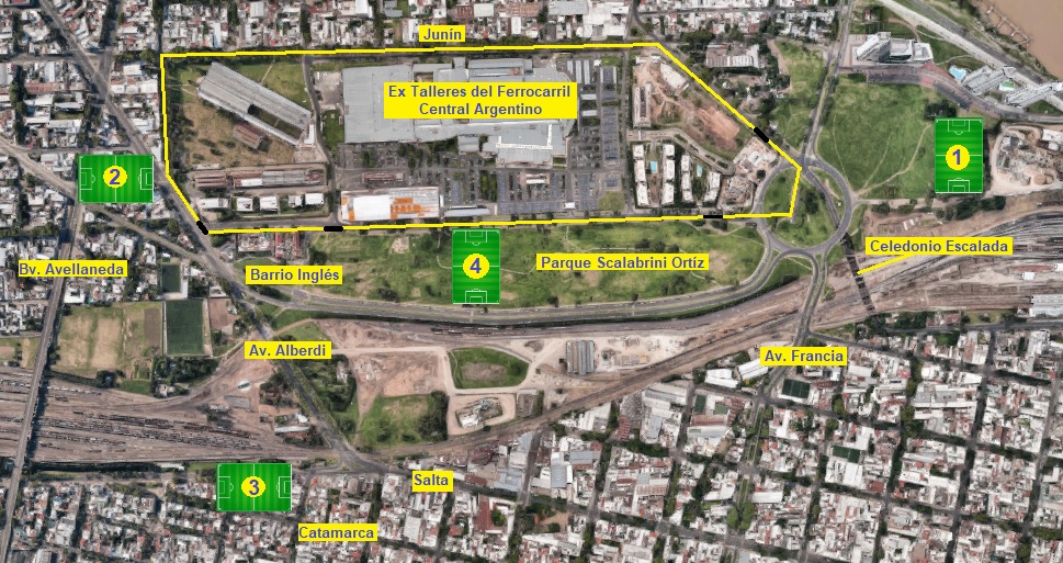 CGermanAlarcon's tweet image. Las canchas de Rosario Central antes de Arroyito
1- 1890? a 1894
2- 1894 a 1902
3- 1903 a 1917
4- 1919 a 1925
En 1918 Central no tuvo cancha propia y jugó de local en Newell's y en Provincial