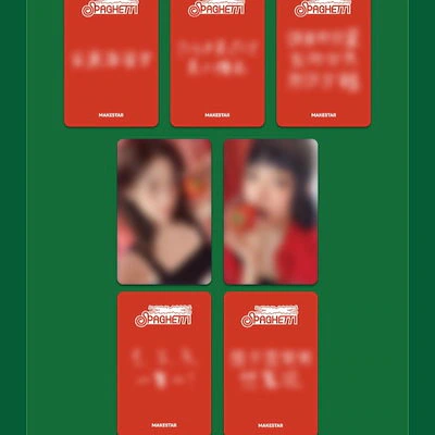 ✧ LESSERAFIM SPAGHETTI X MAKESTAR TAIPEI 対面ヨントンサイン会特典