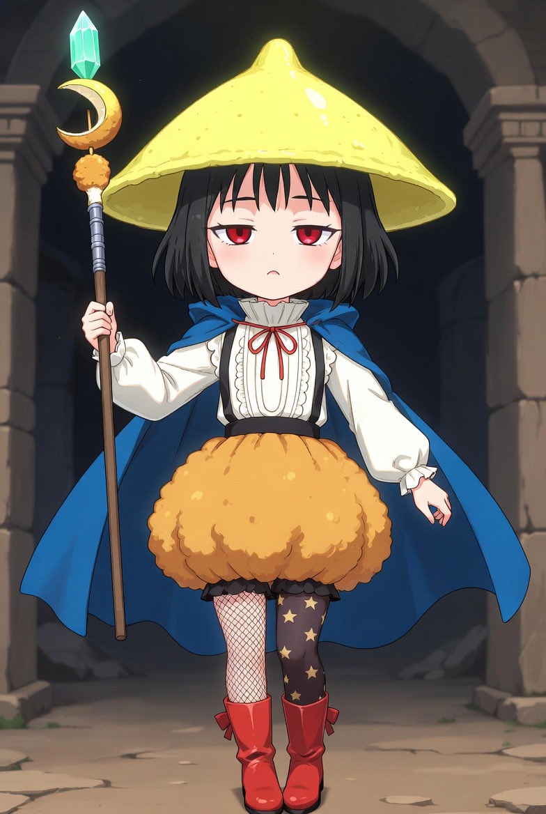 fride_ticken's tweet photo. オリキャラを画像読み込みせずに、Grokのプロンプトだけで生成してだいぶ特徴反映された…！けど帽子が菅笠のやつと輩ポーズが大量にw https://t.co/K7rEv9ysNG