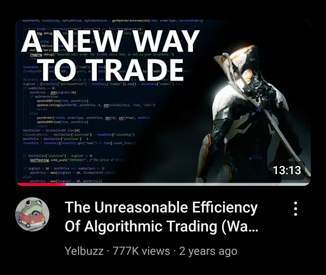 DeltyThe73rd's tweet photo. just watched a video about how to play Corpus story mode in Warframe

What the fuck this is peak https://t.co/iSjgfvwLT2