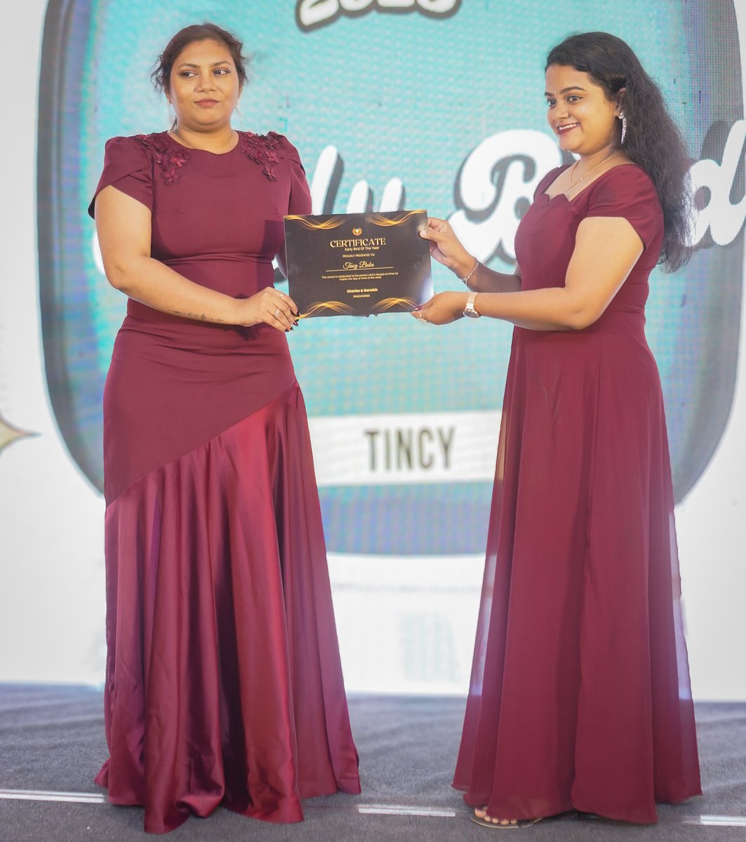 cdaaudit's tweet photo. Up early, ahead always. ⚡
Early Bird Award 2025 belongs to Tincy Babu

#EarlyBirdAward #ConsistencyWins #RiseAndShine #SuccessMindset #CDAGALAINDIA
[Consistency, Discipline, Dedication, Growth, Success] https://t.co/4hgABhyvn5