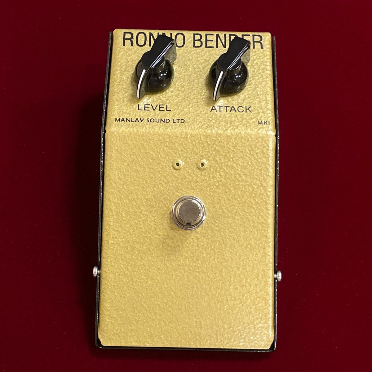 ギター MANLAY SOUND RONNO BENDER MKI 検品ルームへよこそ】MANLAY SOUNDのTONE BENDER MK1レプリカ、「RONNO