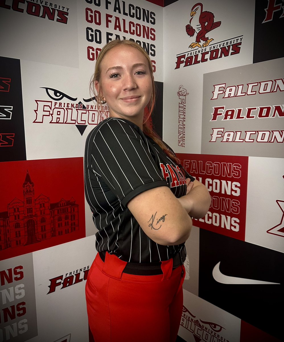 FriendsSoftball's tweet image. Good day on campus with Class of ‘27 Kylie King from Sand Springs, OK!! 🦅