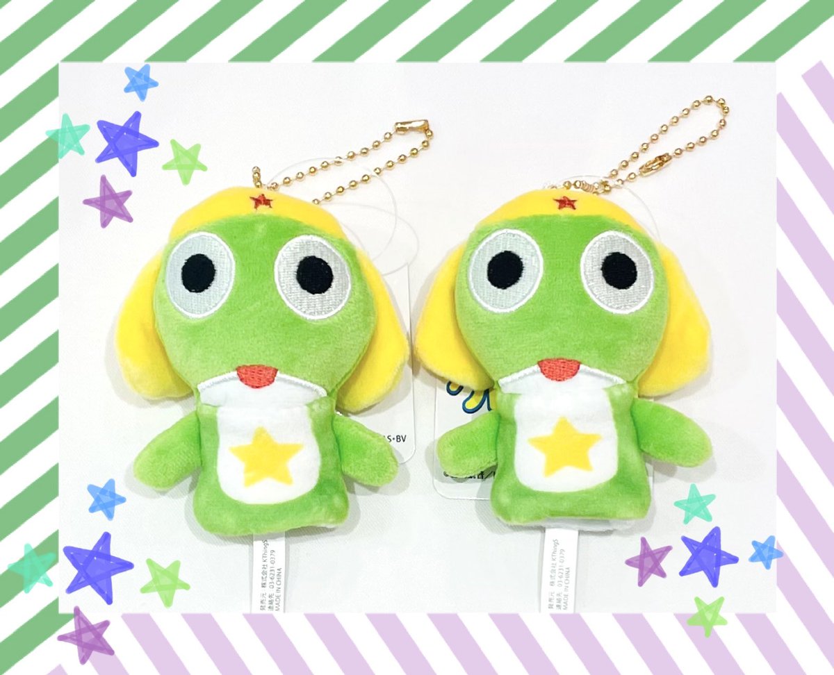 ⭐️再入荷情報⭐️ #ケロロ軍曹 より 『指人形マスコット #ケロロ