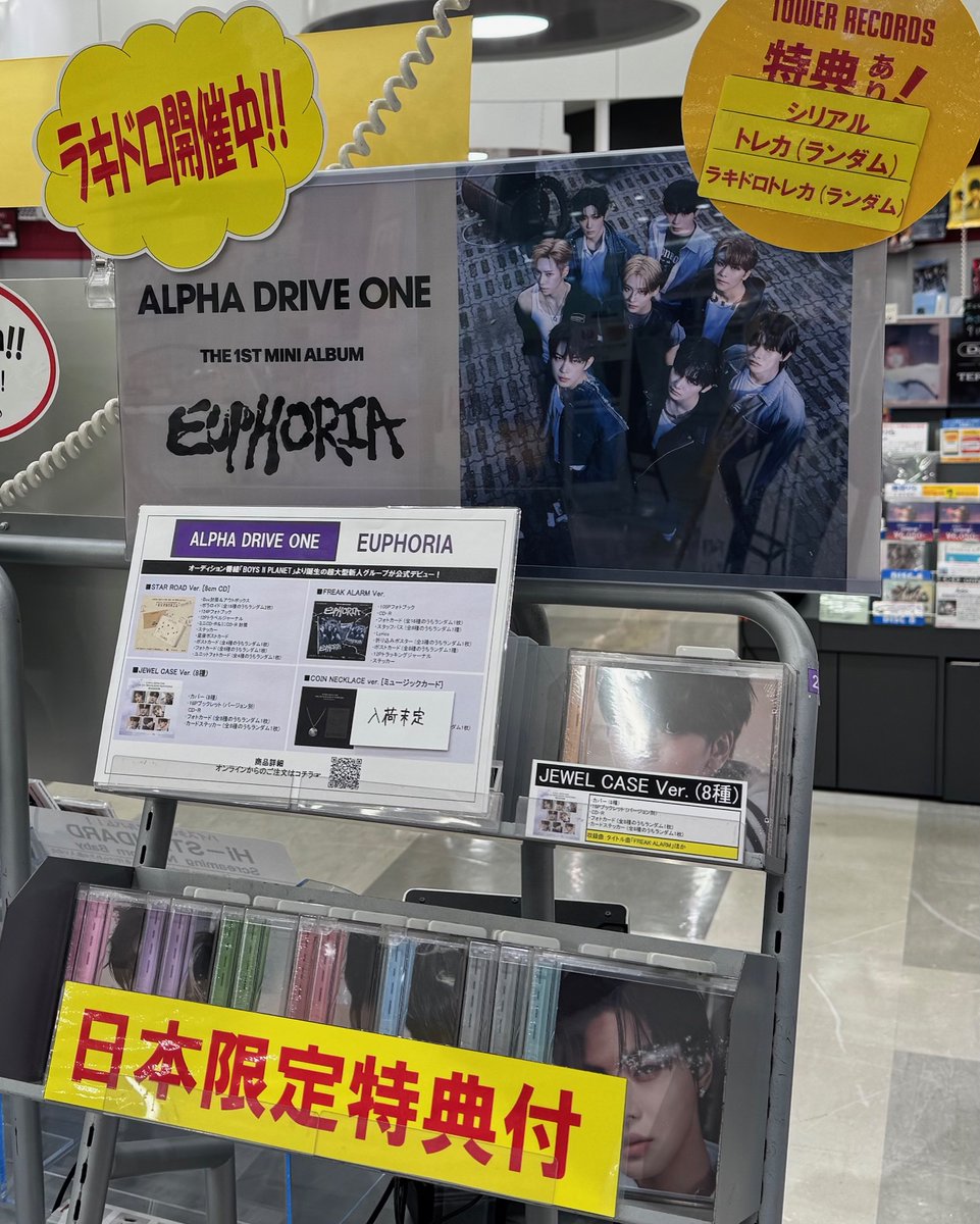 ALPHADRIVEONE】 ALPHA DRIVE ONE THE 1ST MINI ALBUM ' #EUPHORIA