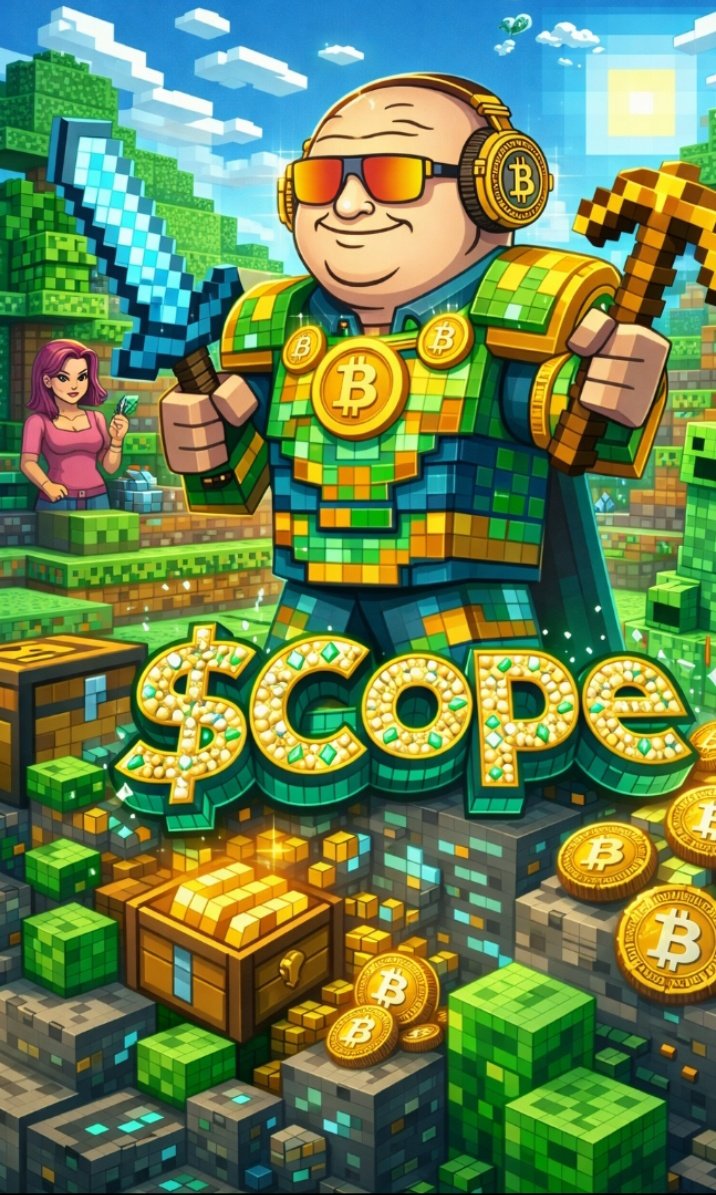 NyroxAlpha's tweet photo. In the world of $COPE, we don’t mine for fun —
we mine to build something real ⛏️💎
Every block matters.
Every holder is a builder.
Welcome to the $COPE world 🧱🚀
#COPE #BuildToWin #CryptoBuilders https://t.co/mLRvLdVOY8