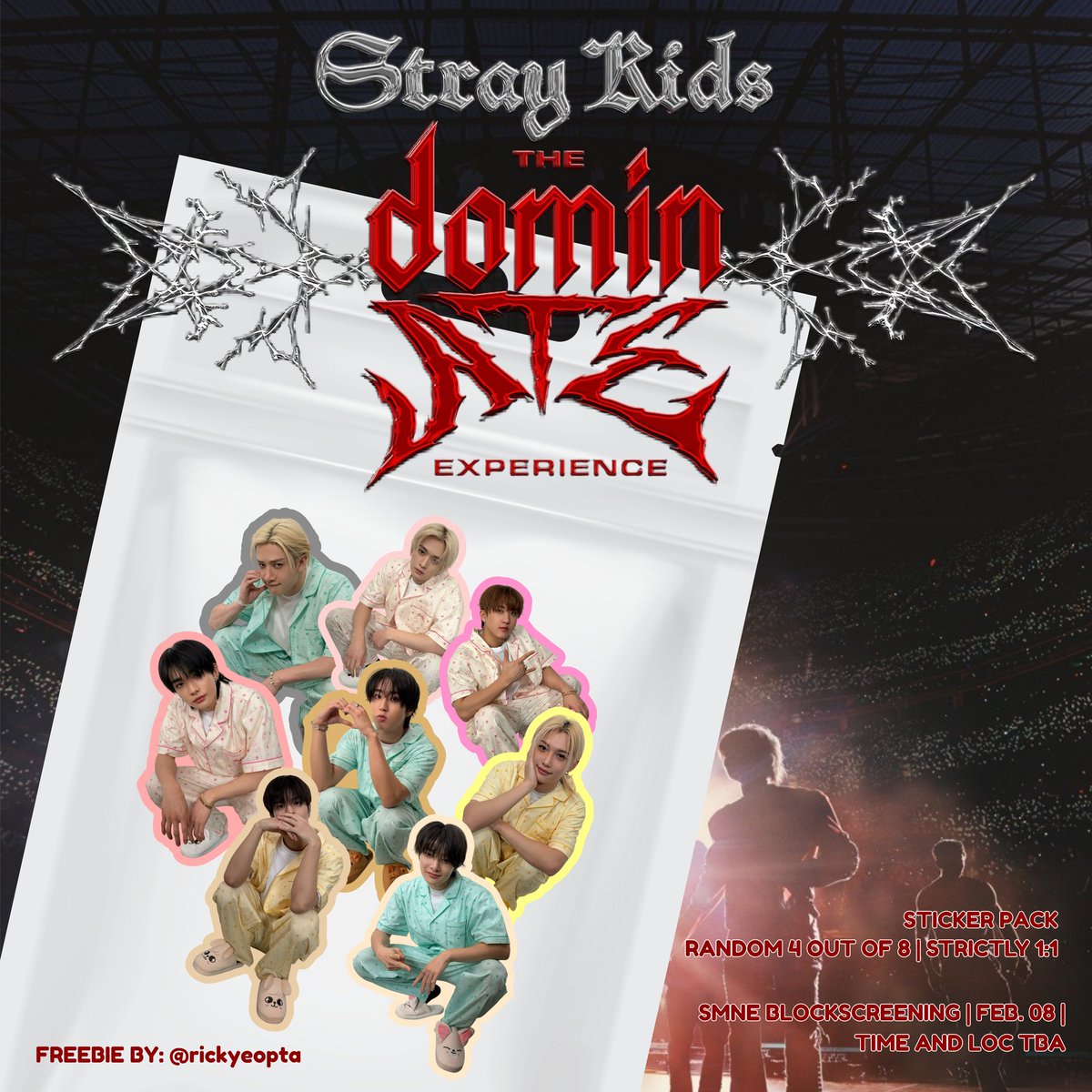 rickyeopta's tweet image. ˗ˏˋ𝕾𝖙𝖗𝖆𝖞 𝕶𝖎𝖉𝖘: 𝕿𝖍𝖊 𝕯𝖔𝖒𝖎𝖓𝕬𝕿𝕰 𝕰𝖝𝖕𝖊𝖗𝖎𝖊𝖓𝖈𝖊ˎˊ˗
— freebies by @rickyeopta

𝜗ৎ rt &amp;amp; like this
𝜗ৎ show proof on d-day!
𝜗ৎ RANDOM 4 out of 8 
𝜗ৎ strictly 1:1 | limited quantity

#dominATE
#The_dominATE_Experience