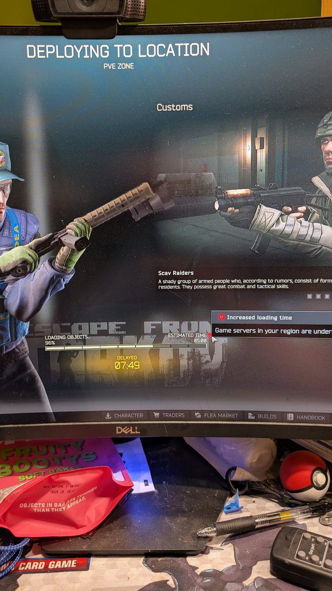 BrotherShred's tweet photo. Can someone explain to me how the game server is under a heavy load if I'm playing PVE? https://t.co/QhcrJdbzux