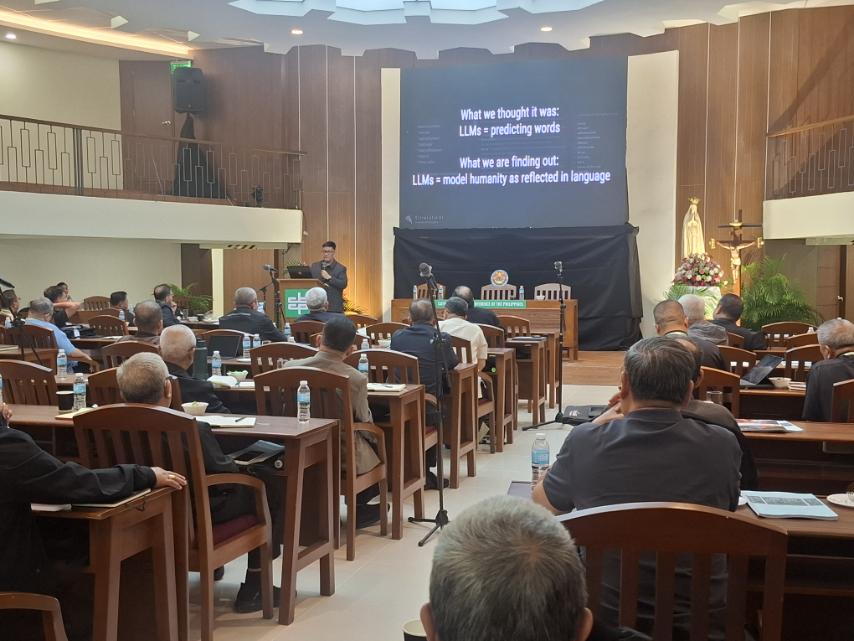 adoptiongap's tweet photo. I Expected Fear of AI, What I Found Among Bishops Was Curiosity

At the CBCP, I was invited to teach bishops how to prompt an AI tool, and I expected hesitation. Instead, I found curiosity. Many bishops already use AI, mostly in simple ways like summaries or quick answers.

Still, there was skepticism. Could AI really write something meaningful, especially a homily? Writing is sacred work, shaped by prayer and faith.

So we tried it together. We crafted a careful prompt and asked the AI to write a short homily. The room fell quiet as they read. It wasn’t perfect, but it was thoughtful and warm. The surprise was obvious.

That led to deeper questions. Some bishops asked, kindly but seriously, what this meant for the role of the priest. Where is prayer? Where is the Spirit?

My answer was simple: AI does not replace the priest. It helps start a process. The priest still prays, discerns, and speaks from the heart.

Over lunch, Cardinal David shared that he “debates” with ChatGPT, pushing it to match his writing style. He spoke with humor and ease, seeing AI as a tool, not a threat.

I left encouraged. Not everyone was convinced, but everyone listened. And that openness felt like a quiet grace.