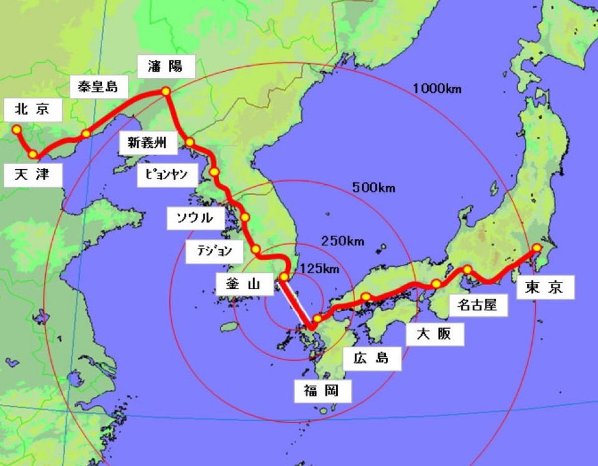 Kshi_nippon's tweet image. 日韓トンネル再開に反対の人✋