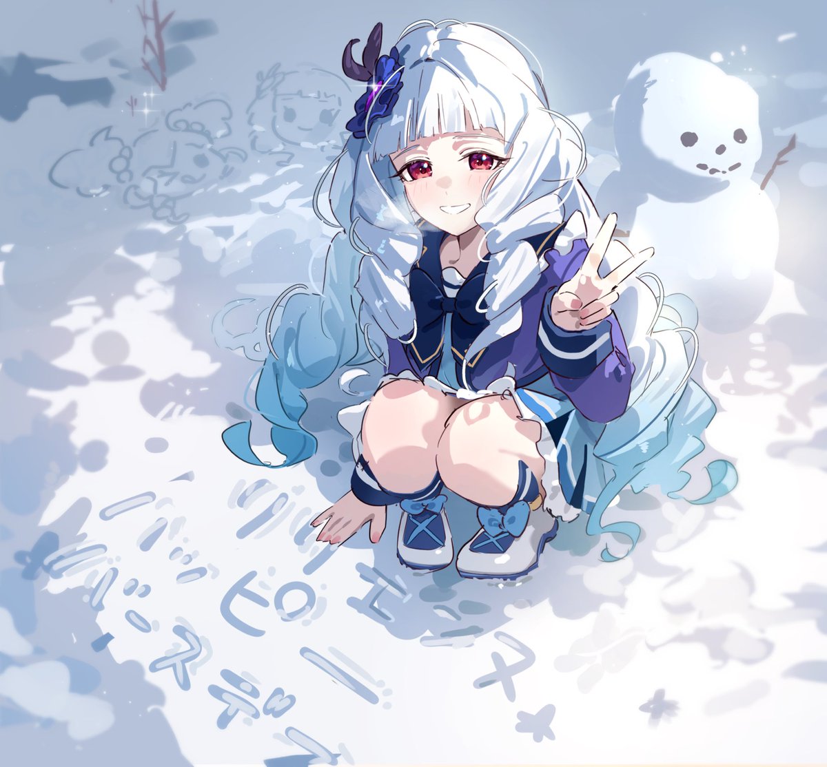 nekogayasan's tweet image. ハピバ！🎂
#白銀リリィ生誕祭2026 #aikatsu