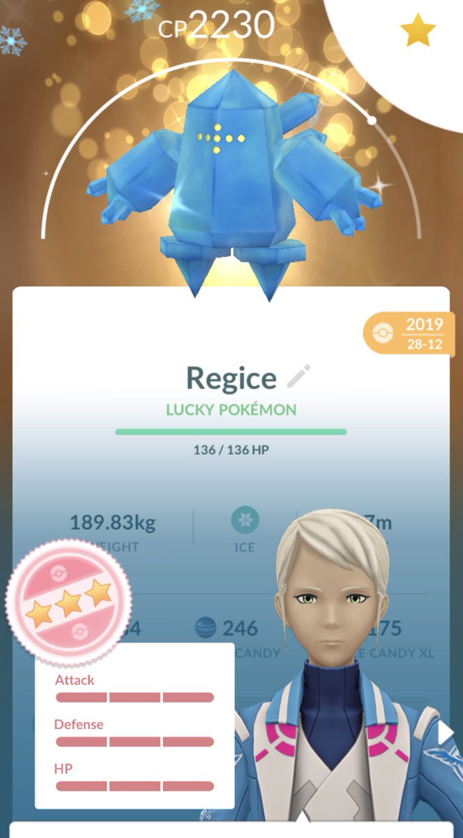 Trade of the jan 

First shlundo of year 😝😝

Any use regice ( answer no ) 😂😂

#PokemonGO
