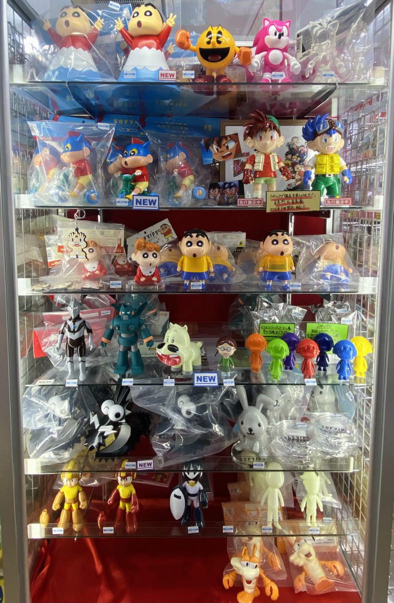 5階売場に新入荷🎵 ELECTRIC TOYS #ソフビフィギュア 「#SOFVIPS
