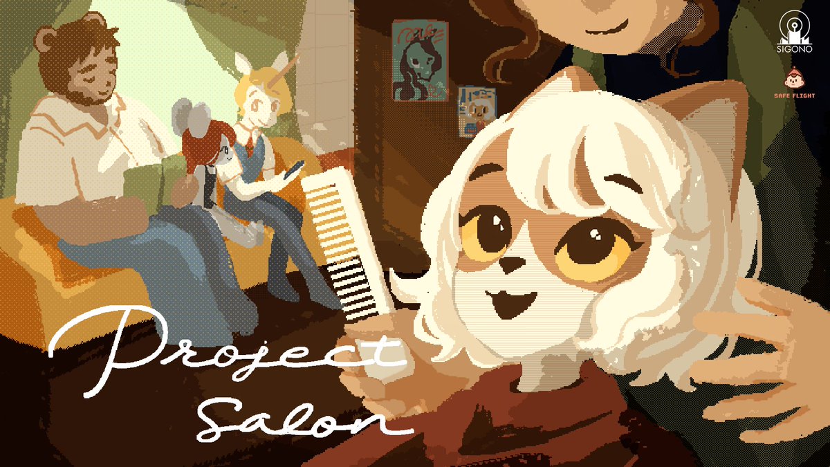 4GamerNews's tweet image. SIGONO，多種多様な亜人が共生する現代都市で理容店を営むADV「Project Salon（仮題）」への投資およびパブリッシング支援を決定
4gamer.net/s/G097745.2601…

プレイヤーは個性豊かな客と対話し，髪型を変えることを通じて，彼らが「自分はどうありたいか」を模索する過程を見届ける