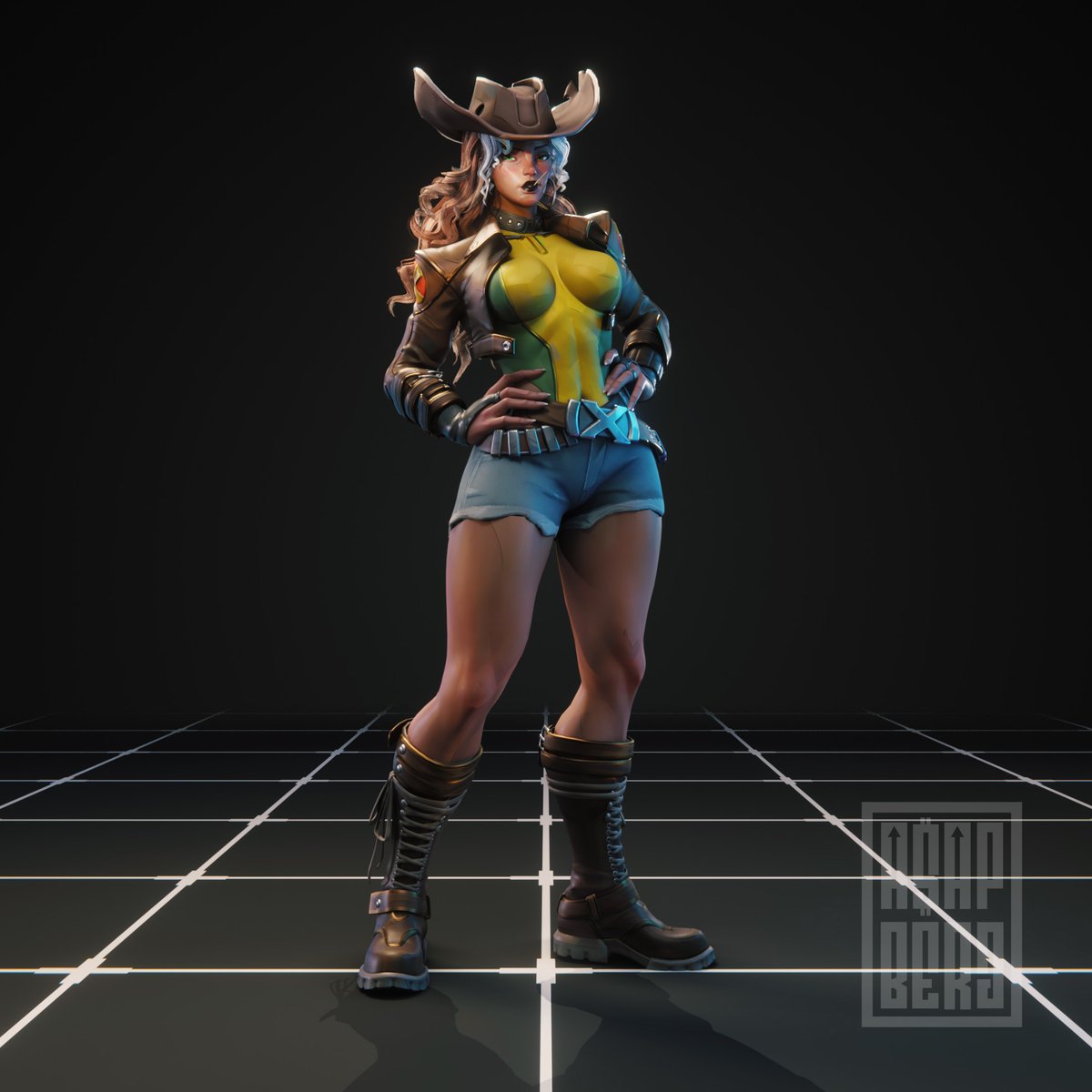 Cowgirl Rogue

Inspired by <a href="/soldagarius_art/">SOLDAGARIUS | C0MMISSI0NS OPEN</a>