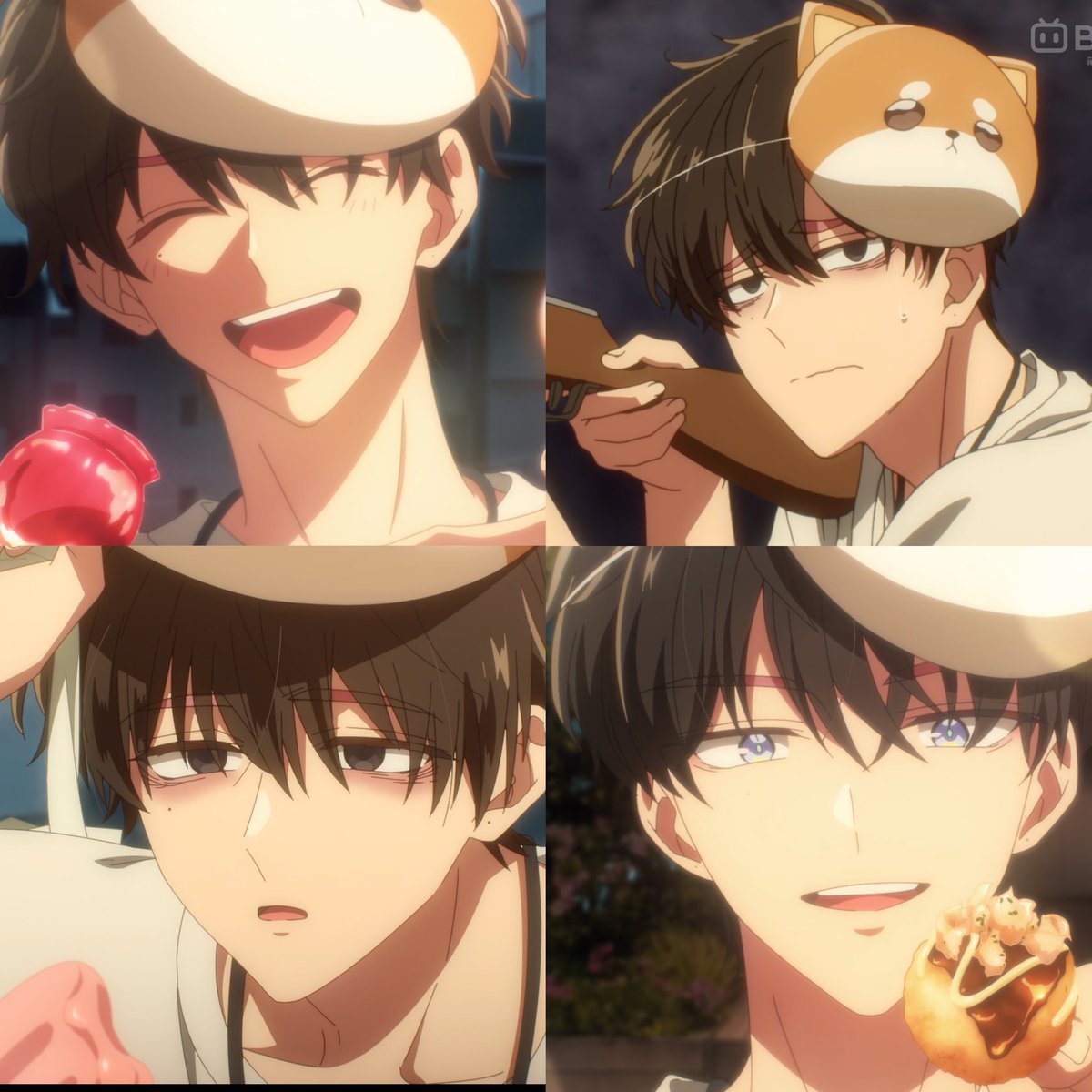 hntmeow's tweet image. pink hair                                     black hair