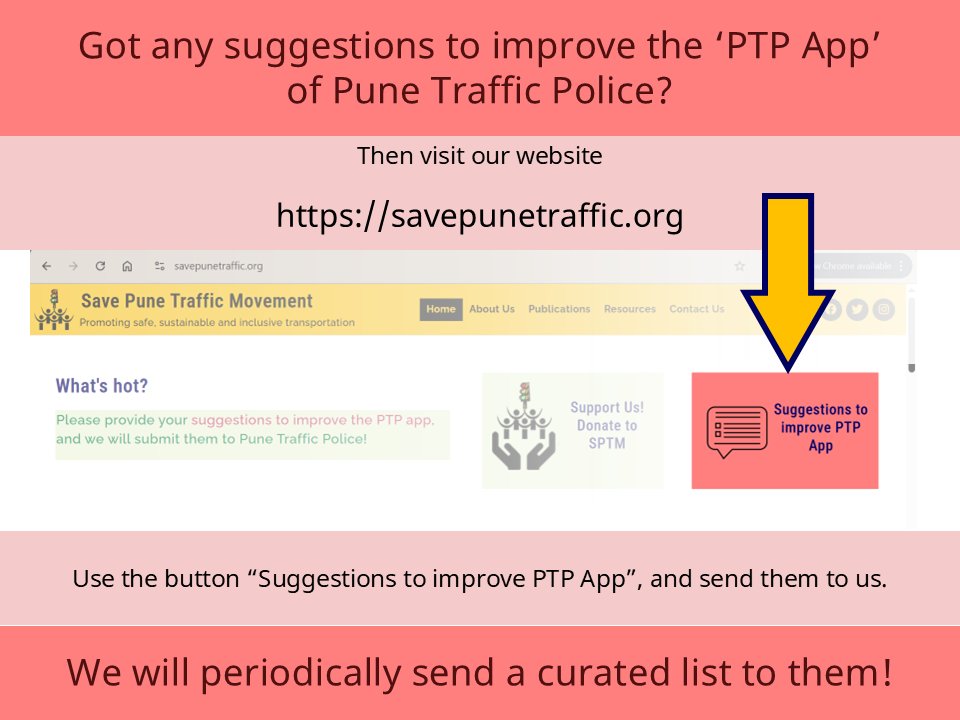 Save Pune Traffic Movement tweet media