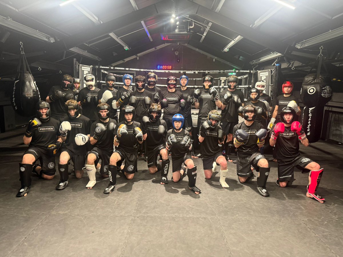 Say hello to the ProKick Fight Team! Want to train with us? Start by joining one of our fun but tough 5-week induction courses. Ready to go? Click the link and join us tonight at 8 p.m.—we can’t wait to see you!
prokick.com/classes/beginn…