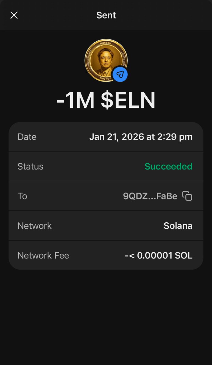 Claim 1Million $ELN Airdrop 🪂

⚡️Like &amp; RT all Post!!
⚡️Follow <a href="/coinXelon/">ELON COIN</a> 
⚡️First 4444 wallets
 
Drop your $SOL address👇 

#SolanaAirdrop #ElonMusk