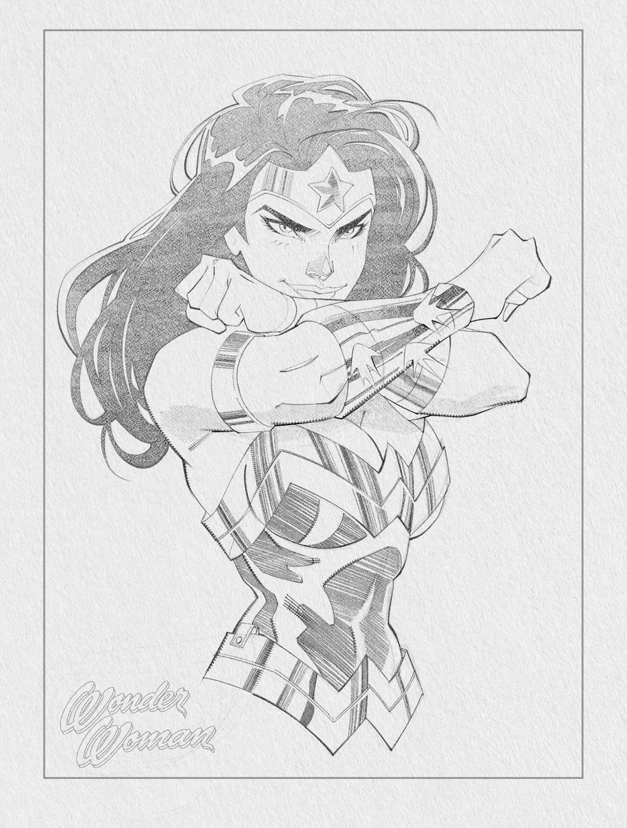 SaulShavanas's tweet photo. un boceto de mujer maravilla para calentar mano.
A Wonder Woman sketch to warm up my hand. https://t.co/Z3J3kjaNzh