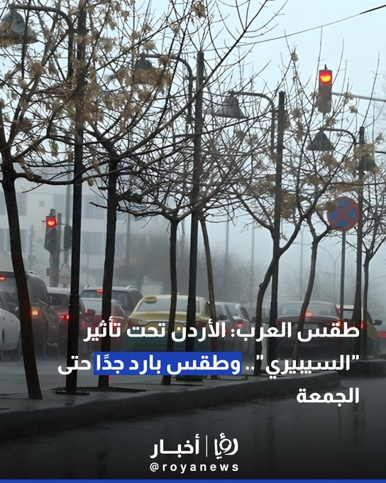 طقس العرب: الأردن تحت تأثير "السيبيري".. وطقس بارد جدا حتى الجمعة 
