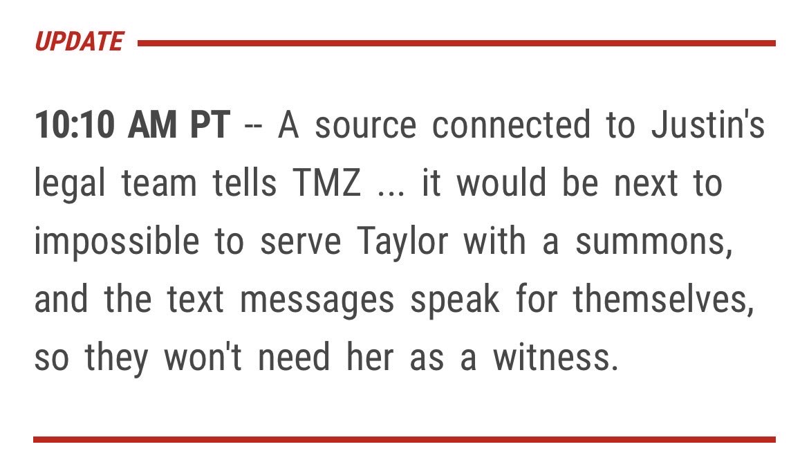 LeaveHeardAlone's tweet photo. I bet this is what happened: Justin Baldoni’s PR team dropped this story and then they saw all the posts and accounts supporting and praising Taylor calling him a misogynistic little bitch and saying she should have been meaner…. And they realised his plan to use the texts against Blake backfired.