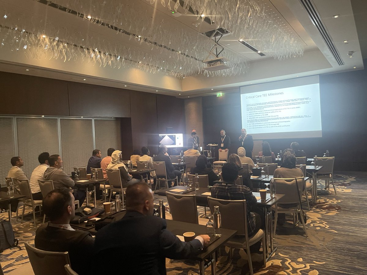 AabuzaidDr's tweet photo. Kick off of first MasterClass in TEE @CongressIc51603 @abudhabitv @AbuDhabiSC 
#echofirst @ASE360 #Shock #3D 
@Abdelcards https://t.co/l8W9klODwN