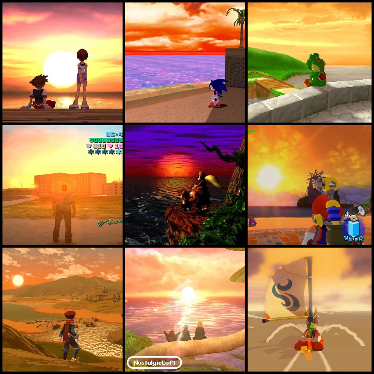 Sunsets in games hit so hard 🌅