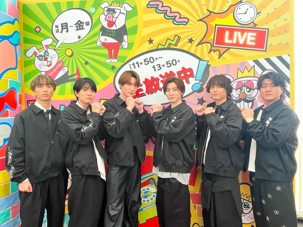 ✔︎本日1月22日は
#SixTONESデビュー6周年祭  🎉

日本テレビ系「DayDay.」
TBS系「ひるおび」
フジテレビ系「ぽかぽか」

生出演させていただきました！
📡🏃🏃🏃🏃🏃🏃
生出演も後半戦🔥
お見逃しなく👀✨

#SixTONES_MILESixTONES 
#参るSixTONES