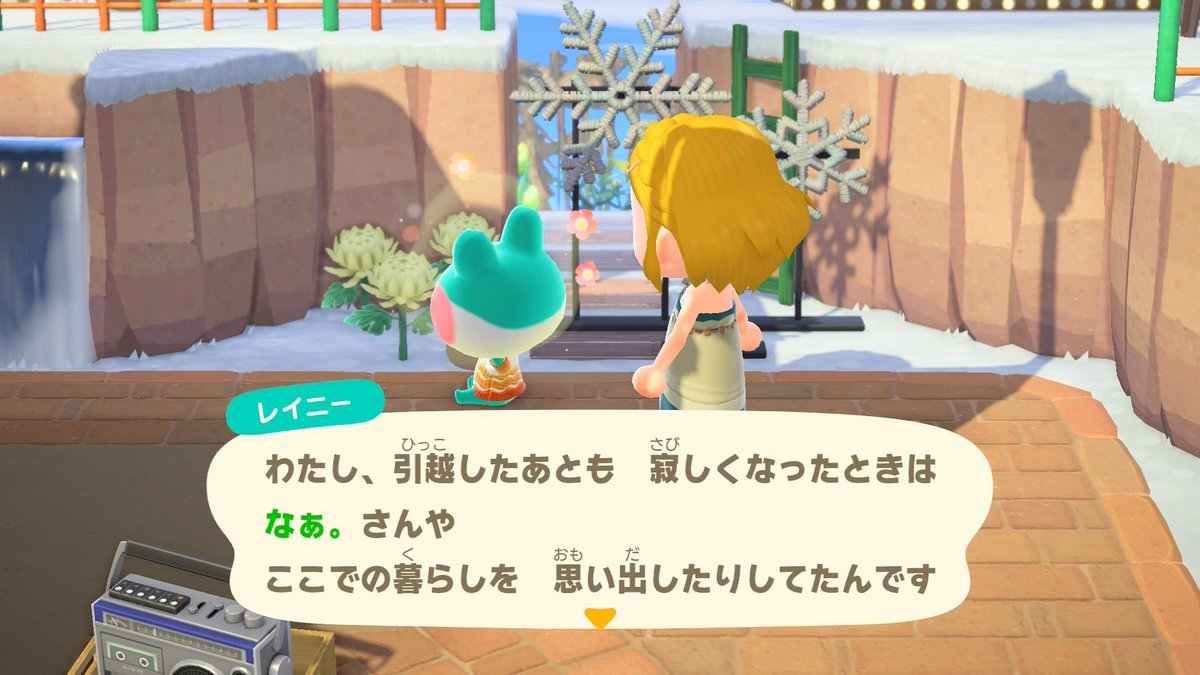 bananan1119's tweet photo. 私も…
いつか来てくれるかもって思ってたから、島にいることに泣きそうだよ！😭✨
いらっしゃい、レイニー💕

てか、あっち向いて言ってるのがなんか、さらにぐっとくる🥹 https://t.co/1DGv03Fs3K