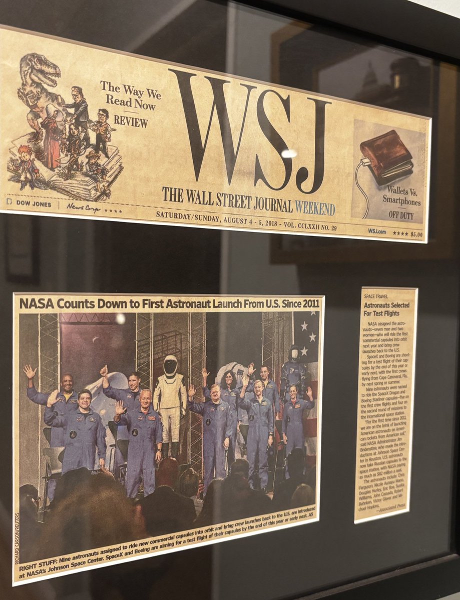 Throwback to the August 2018 announcement of this astronaut class who will return America to the moon 🇺🇸