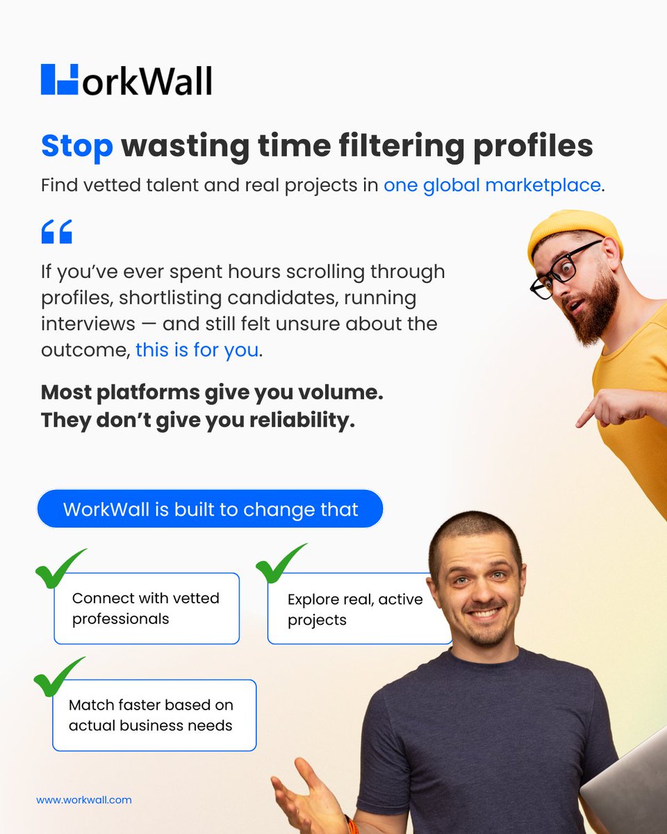WorkWall | Marketplace for tech firms tweet media