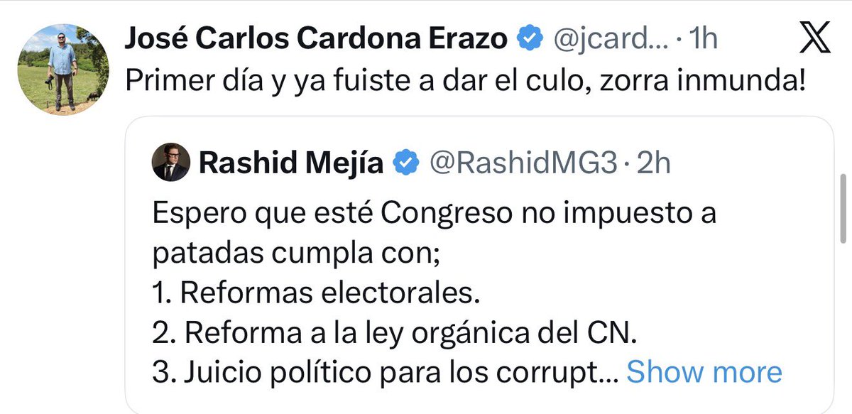 Rashid Mejía tweet media