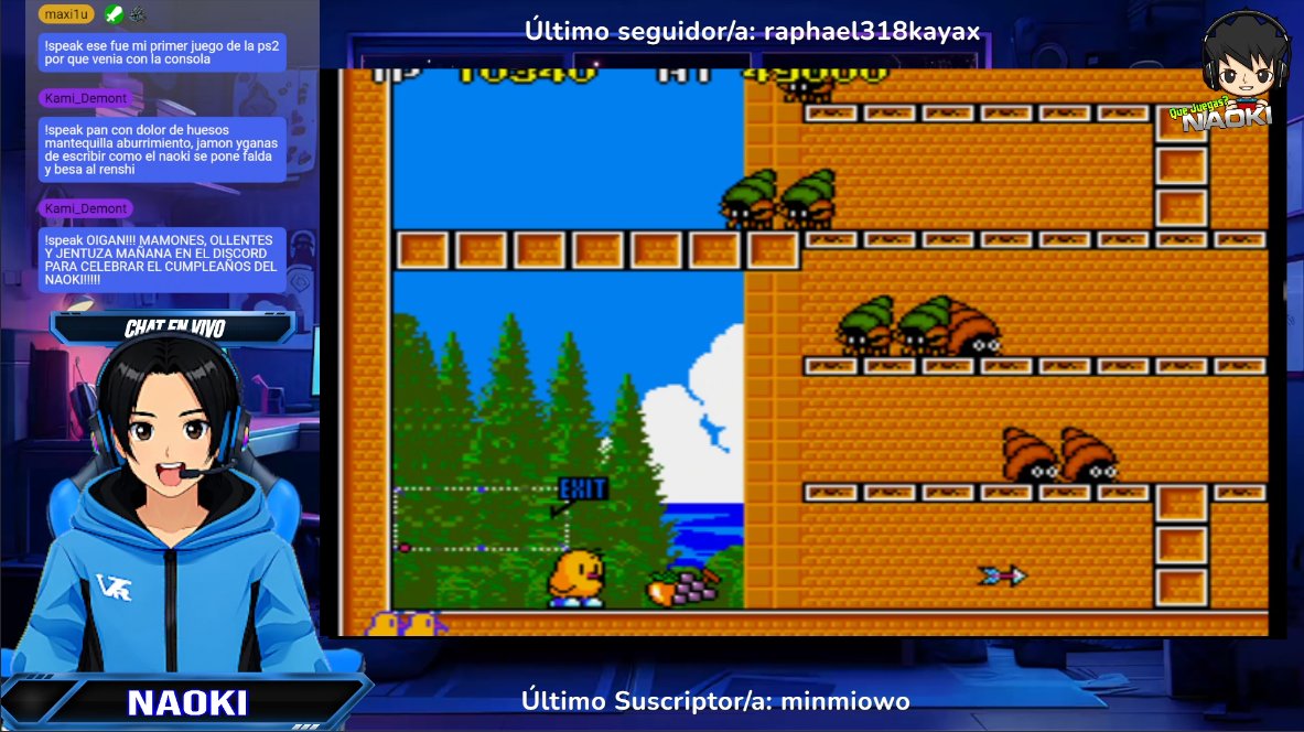 tio_naokiDR7's tweet photo. 😇 Me Regusto este día Miércoles de Juegos Retro, creo que lo empezaremos hacer mas seguido jejejeje, les agradezco a todos los que vinieron hoy a ver este miércoles y nos vemos este Jueves a la misma hora y por el mismo Canal ✨.
#Vtuver #VtuberES #TioNaoki #GamerRetro https://t.co/20fiVjpKcm