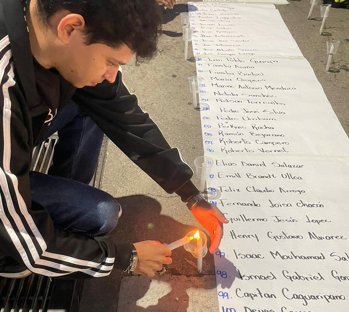 Aunque hoy mis pasos tienen límites, mi voluntad es libre y se une al anhelo de ver una Venezuela donde la justicia sea total y nuestra libertad no tenga más condiciones que el respeto a la verdad.🇻🇪⛓️💪

#QueSeanTodos