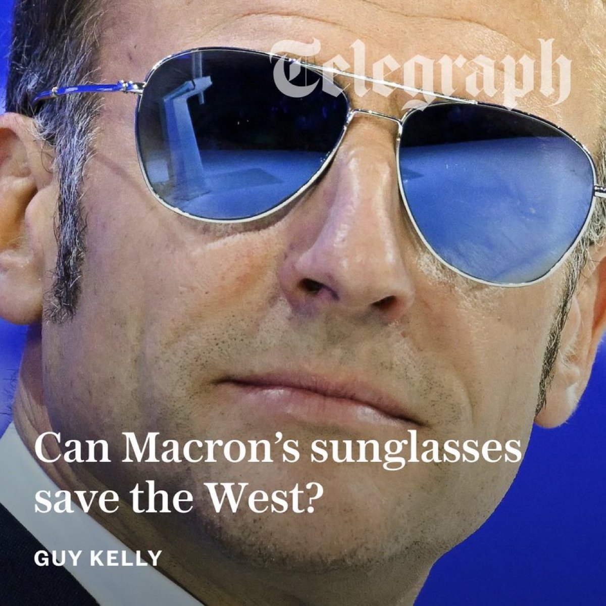 🗣️ « Le testostérone est la principale monnaie à Davos cette année, et les lunettes d'aviateur du président français <a href="/EmmanuelMacron/">Emmanuel Macron</a> l'ont placé en tête de la hiérarchie » 
Écrit Guy Kelly <a href="/Telegraph/">The Telegraph</a> 

telegraph.co.uk/world-news/202…