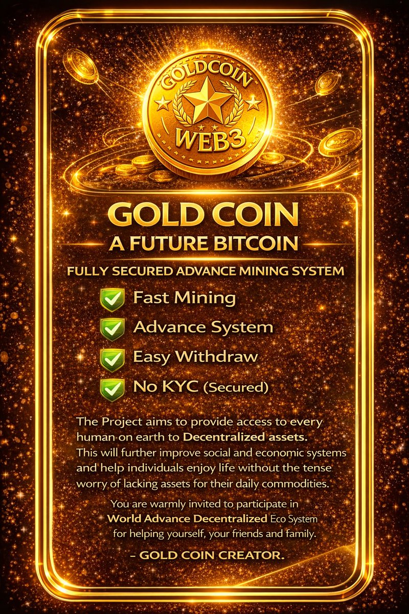 GOLD_COIN_WEB3's tweet photo. Future Bitcoin is Here... https://t.co/M1fEMAvokt