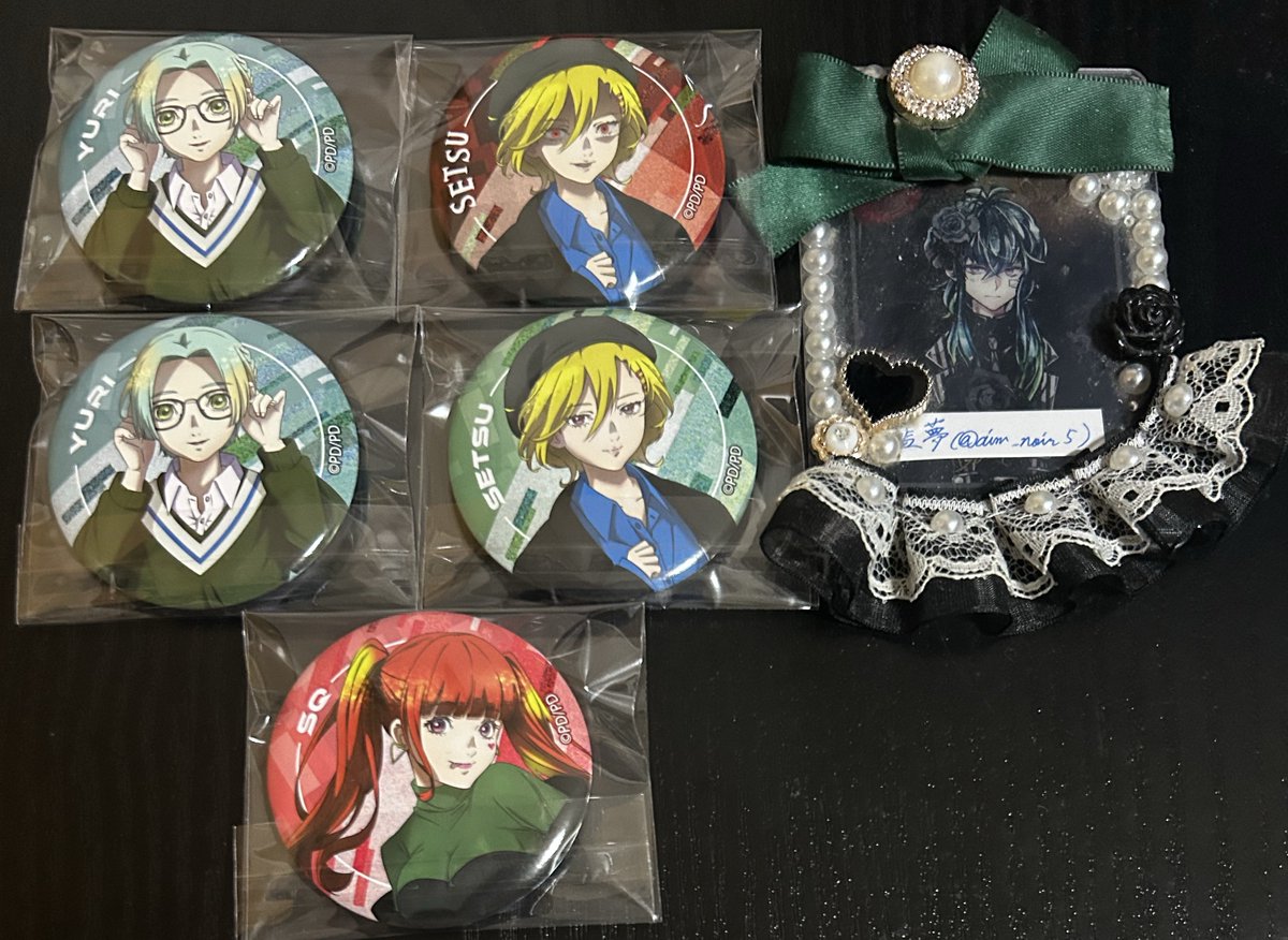 交換】ファミリーマート ファミマ グノーシア 譲)缶バッジ セツ