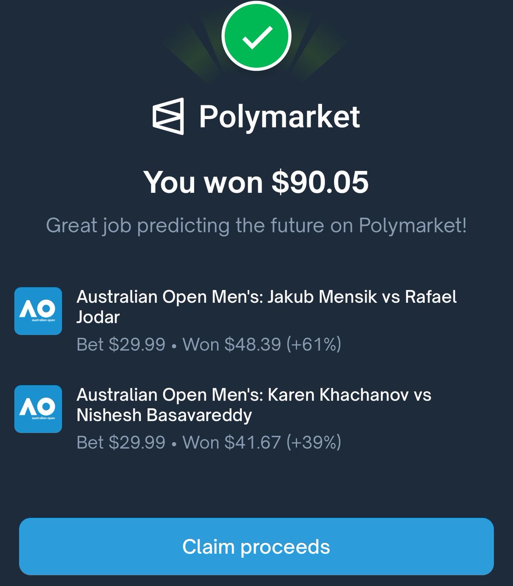 Polymarket is the endgame tweet media