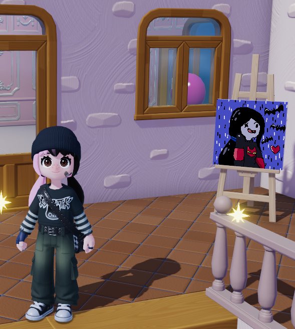 I made a marceline one too :3