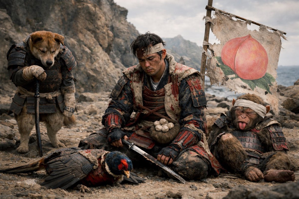 敗北の桃太郎
なんか誰かの性癖に刺さりそう