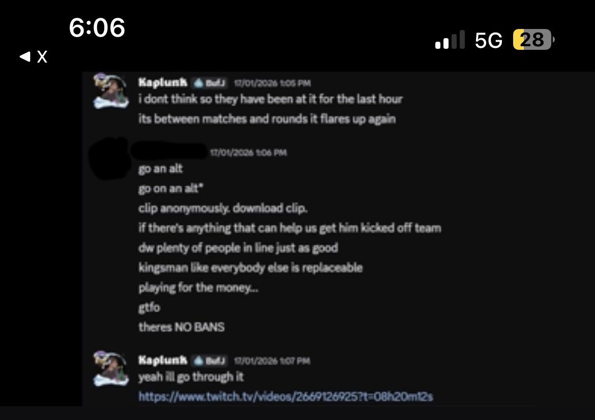 ChanceStandifo2's tweet photo. In case anyone hasn’t seen this yet, I even cleaned up Kaplunk’s alleged screenshot proof for all to read it easier https://t.co/Y04jjmEOIt