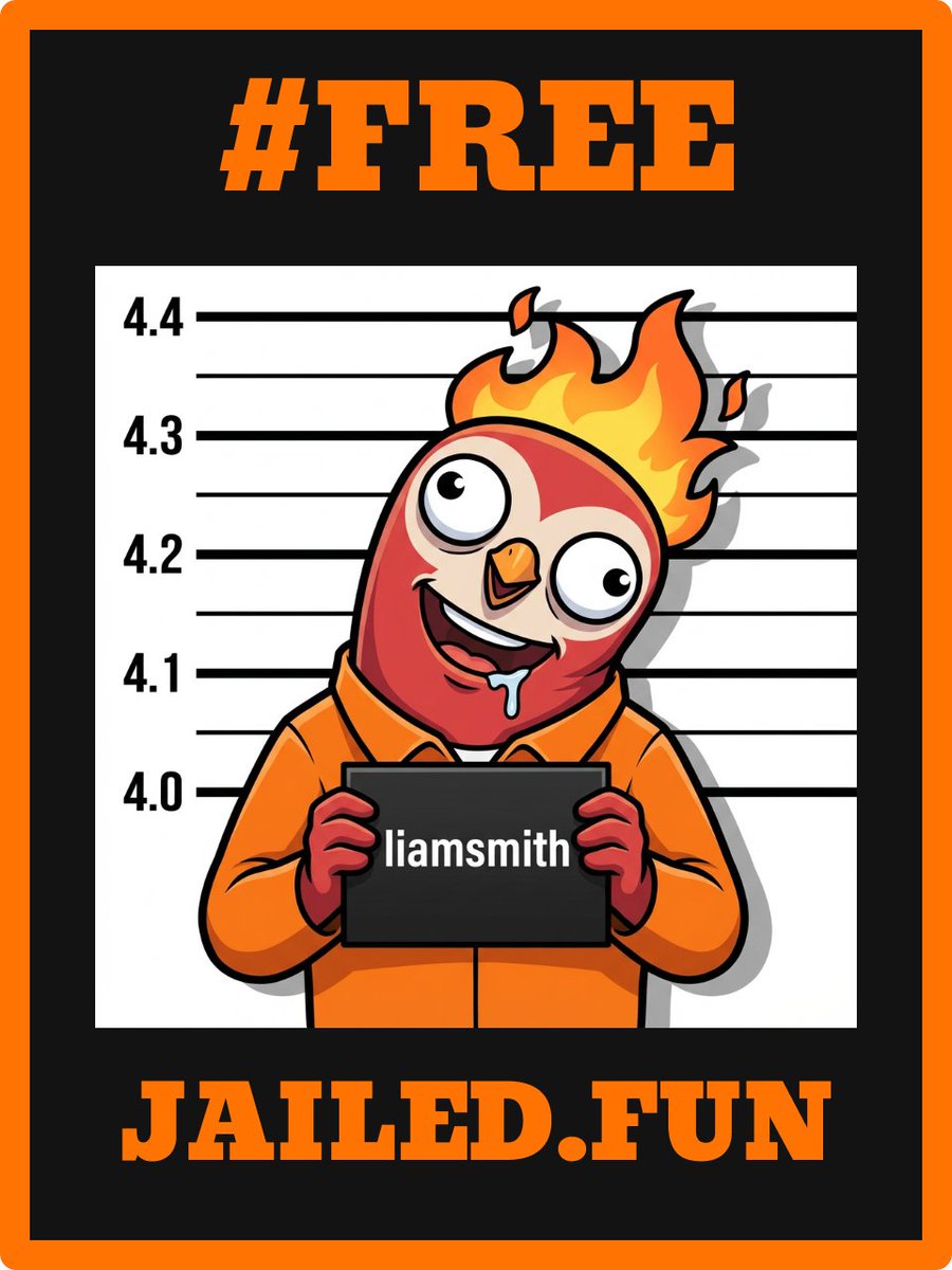 liamsmithsn's tweet photo. personal news: i got life sentence

moving into @Jaileddotfun soon https://t.co/JeEr6CzMVC