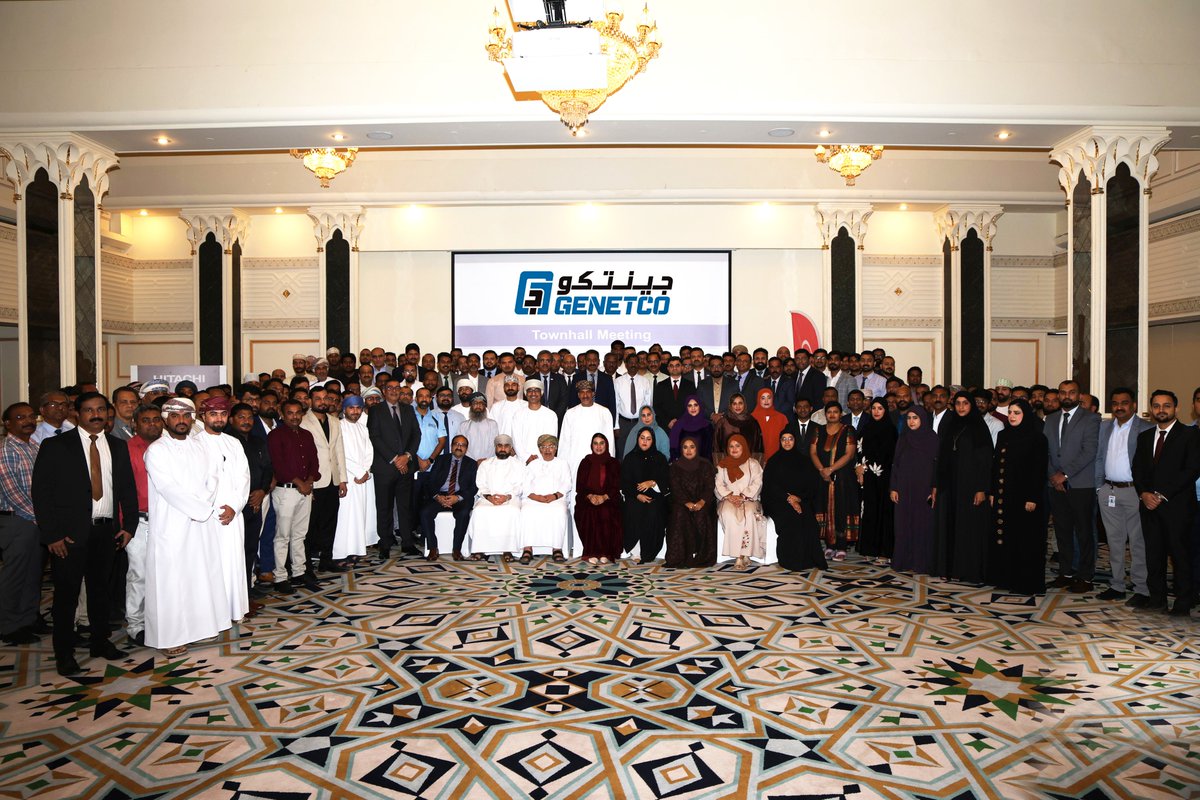 genetcooman's tweet photo. An Inspiring Town Hall Moment!

Our CEO, Eng. Wael Al Lawati, addressed teams and held an interactive meeting, sharing insights on progress, priorities, and the path ahead. The session reflected a powerful exchange of ideas, reinforcing transparency, alignment, and growth. https://t.co/46WmX5qUib