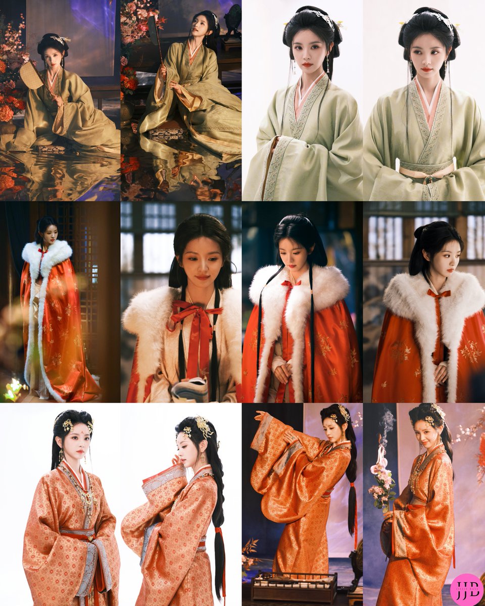 C_EntWomen's tweet image. Tian Xiwei on-set photos from #TransferGoldHairpin

[ #TianXiwei #田曦薇 ]